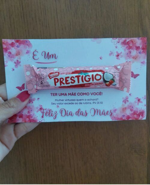 Cartão prestígio Dia das Mães