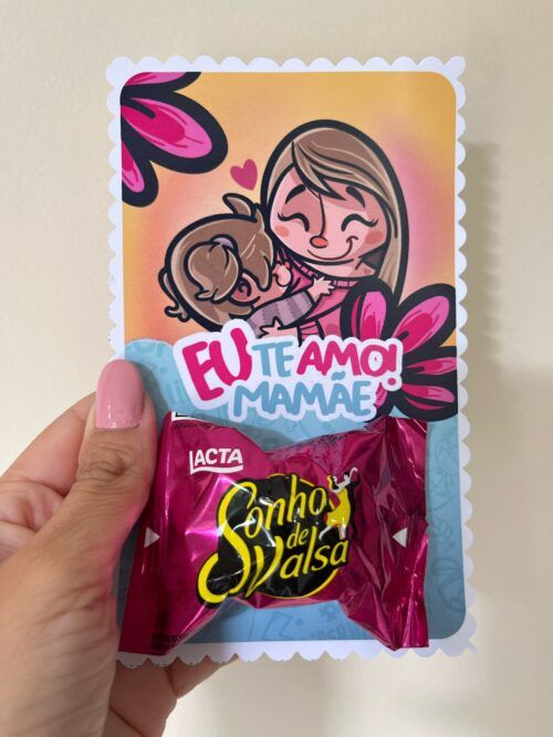 Cartão porta bombom Dia das Mães- 2 modelos - Image 2