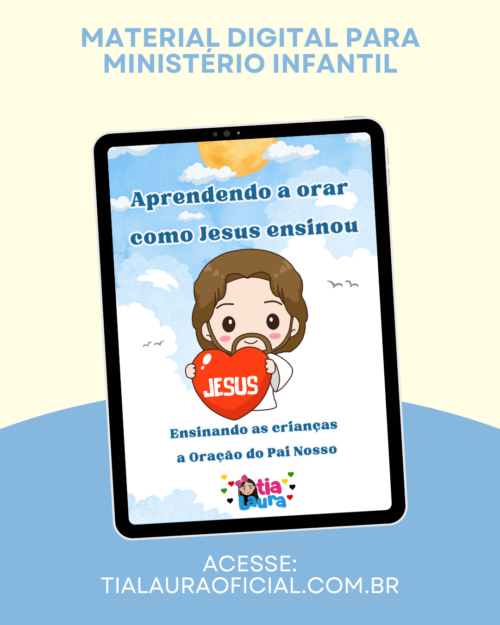 E-book- Ensinando as crianças a Oração do Pai Nosso