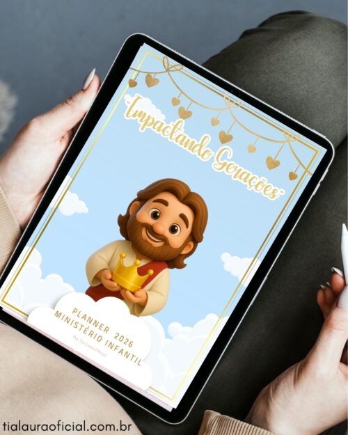 Planner 2026- Impactando Gerações + 100 Dinâmicas para o Culto Kids