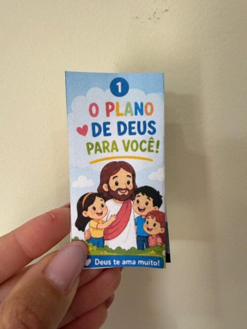 Mini Panfleto Evangelistico- Plano de Salvação