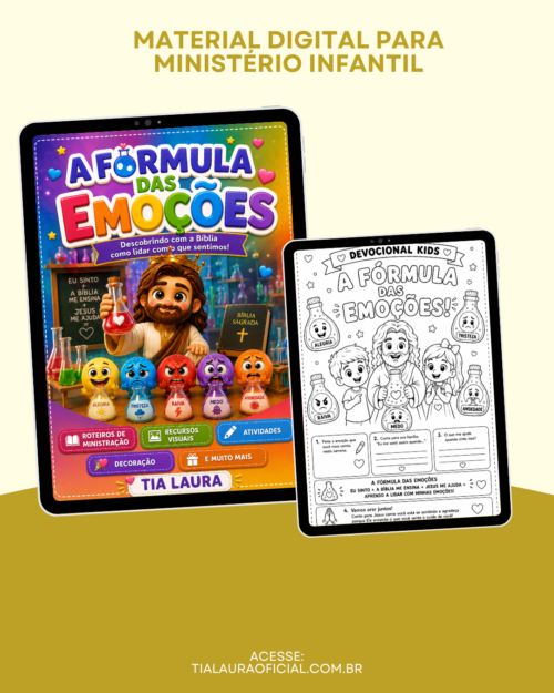 Material "A Fórmula das Emoções" (Setembro amarelo)