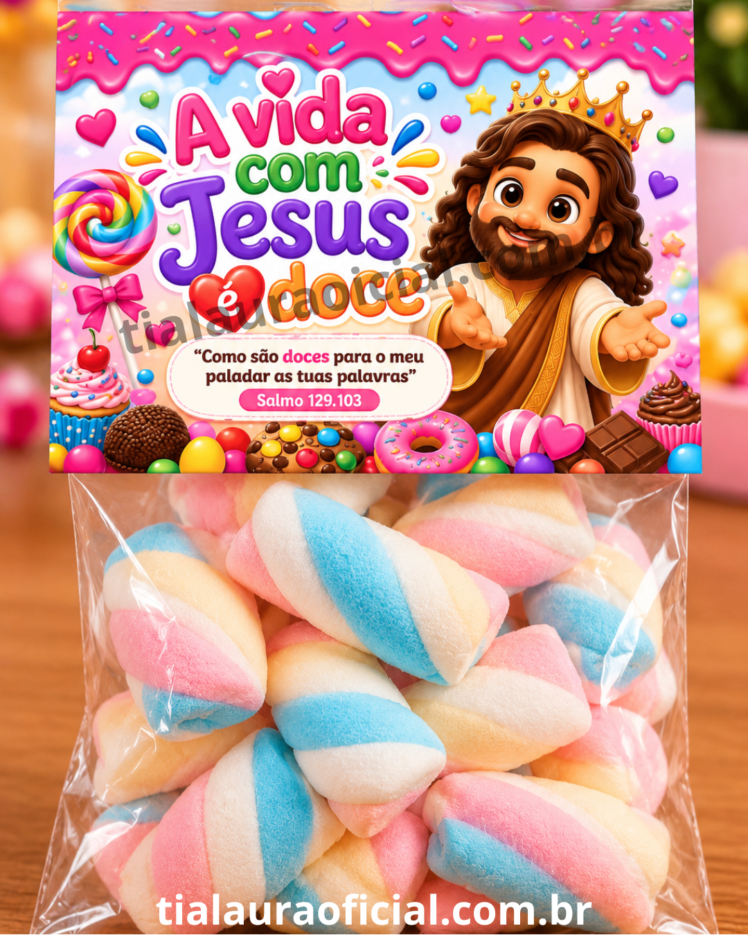 Material- A vida com Jesus é doce - Imagem 5