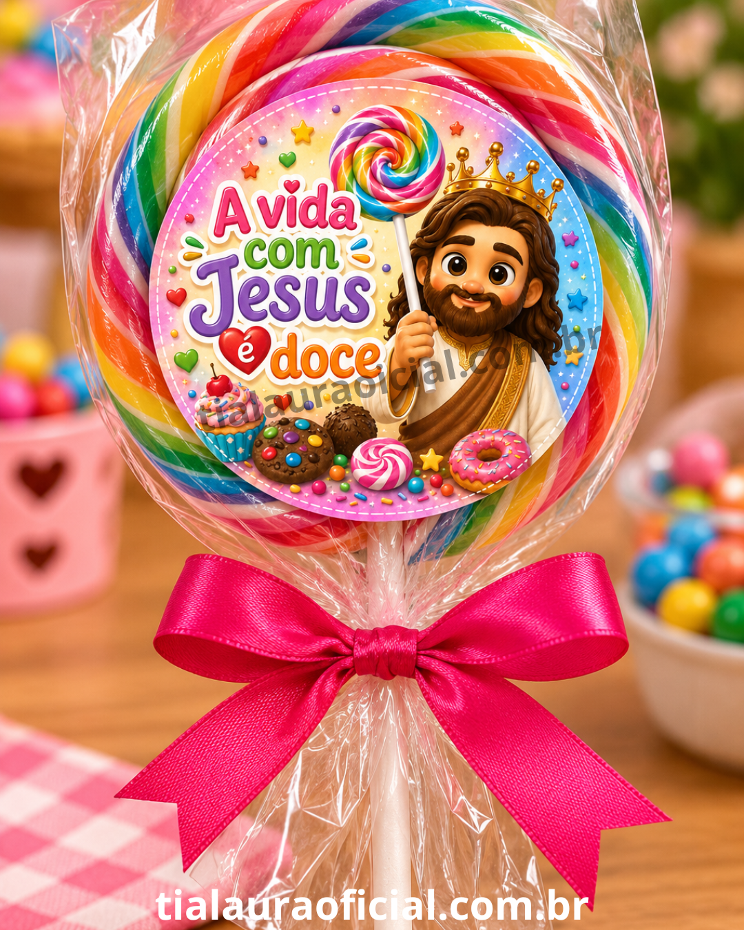 Material- A vida com Jesus é doce - Imagem 4