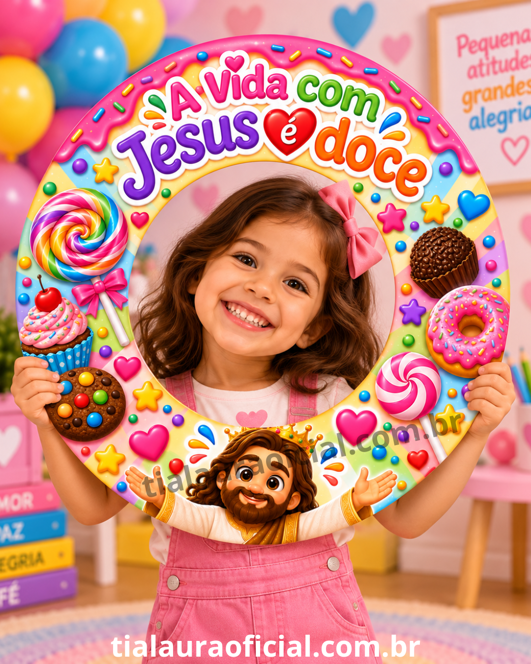 Material- A vida com Jesus é doce - Imagem 2
